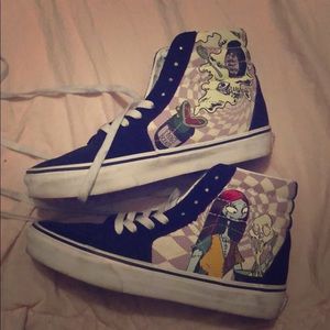 Nightmare before Christmas Sally Vans . W 7.5